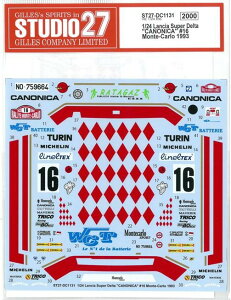 1/24 Lancia Super Delta "CANONICA"(H1/24 Lancia SuperDelta Ήj