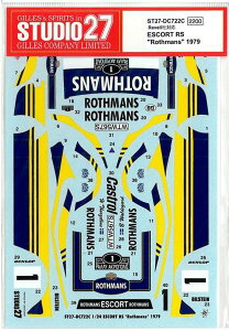 1/24 ESCORT RS "Rothmans" 1979