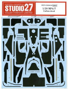 1/20 MP4/7 Carbon decal (T1/20@Ήj