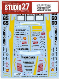 1/24 Mercedes-Benz 190E "AGM-Karcher" #60/#65 DTM 1990