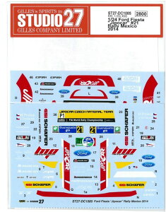 1/24 Ford Fiesta "Jipocar"21 Rally Mexico 2014 (BELKITS1/24 Ήj