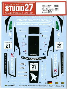 1/24 Merdedes SLS "Black Falcon"21 Monza 2015 (F1/24 SLS GT3Ήj