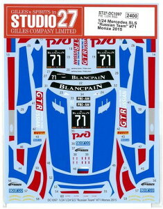 1/24 Mercedes SLS "Russian Team"71 Monza 2015 (F1/24 SLS GT3Ήj