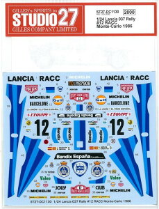 1/24 Lancia 037 Rally #12RACC Monte-Carlo 1986 (H1/24 Lancia Rally037Ήj