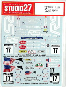 1/24 FOCUS WRC"FLAG/RS"j[W[h/O[gue'01