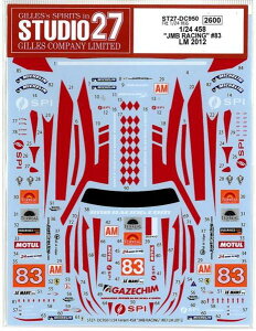 1/24 458 "JMB RACING"83 LM2012 (F1/24Ήj