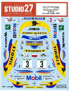 1/24 ST185"Stomil"3 Rally El Crorte lngless 1996(T1/24Ή