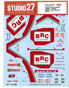 1/24 Ford Fiesta "BRC"203 Rally San Remo 2014 (BELKITS1/24 Ήj