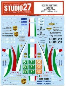 1/24 F458 Italia AF Corse #51/71 LeMans 2014 (ST27TRANSΉj