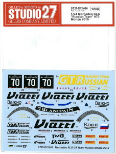 1/24 Merdedes SLS "Russian Team"70 Monza 2015 (F1/24 SLS GT3Ήj