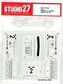 1/24 RENAULT 5 TURBO"MOMO"#2 '84