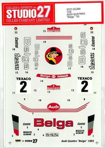 1/24 AUDI QUATRRO "Belga"'83