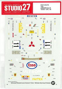 1/24 LANCER@ Evo.V "ESSO" ERC '99