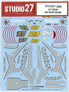 1/12 YZR-M1@team Tech3#11/24 2005 (T1/12Ήj