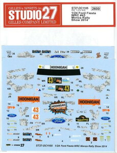 1/24 Ford Fiesta WRC #43 Monza Rally show 2014 (B1/24Ford Fiesta RSΉj