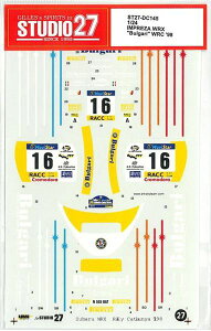 1/24@SUBARU@IMPREZA WRX "Bulgari" WRC '98