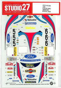 1/24 FOCUS 1/24 WRC"MARTINI"MONTE' 00