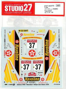 1/24 SUBARU@IMPREZA@ WRC "Havoline"T '01