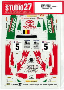 1/24 TOYOTA COROLLA"CRUSOE"WRC'99