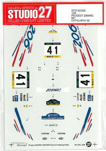 1/24 PEUGEOT 206WRC "41 CATALUNYA '00