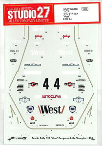 1/24 LANCIA@037"WEST" ERC'84