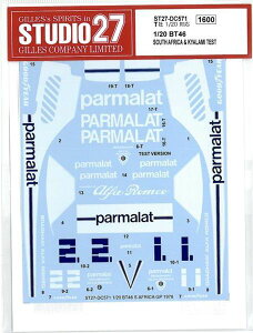 BT46 SOUTH AFRICA&KYALAMI TEST (T��1/20�Ή��j