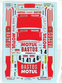 1/24 BMW M3 "BASTOS"Tour de corse/Alpin 1989