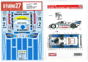 DC1170 1/24 962C "BLAUPNKT"2#/11 Supercup 1989@(H1/24Ή)