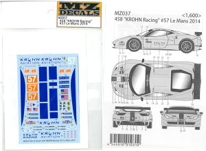 458 "KROHN Racing"57 LeMans 2014iKЃ~jbcΉj