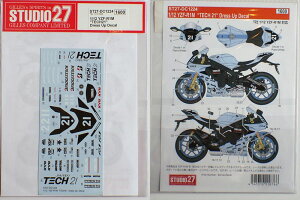 1/12 }n YZF-R1M "TECH21"hXAbvfJ[(TYZF-R1MΉ)yX^WI27 MotoGPfJ[ ST27-DC1224z