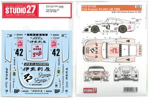 1/24 Kremer K3 #42 LM1980(Nu1/24Ή)yX^WI27 fJ[ ST27-DC1225z