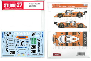 1/24 }c_ 767 #201 WEC Fuji 1988(H 1/24 MAZDA 767B)yX^WI27fJ[ ST27-DC1228z