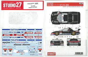 1/24 NSX SuperGT #18 2009 (T 1/24 NSXΉ)yX^WI27fJ[ ST27-DC829z