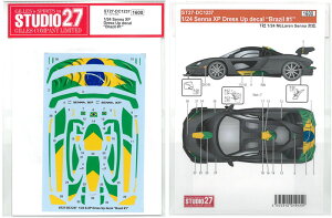 1/24 Zi XP hXAbvfJ[ "Brazil"1 (T 1/24 McLarenSennaΉjyX^WI27 ST27-DC1237z