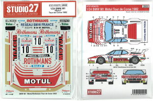1/24 BMW M1"Tour Corse" '82 (Rev1/24ΉjyX^WI27 ST27-DC637Dz