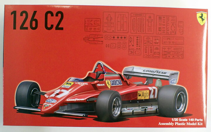 楽天市場】1/20 フェラーリ 126C2 1982【フジミ GP-02】 : クラホビ