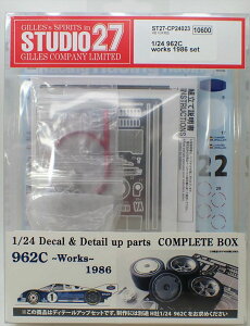 1/24 |VF 962C [NX 1986 fJ[fBe[Abvp[c Rv[gBOX(H 1/24 962C ʓrKv)yX^WI27 ST27-CP24023z