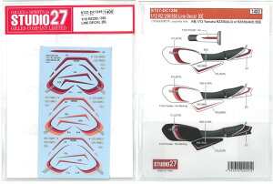 1/12 RZ250/350 LINE DECALEmBn(H1/12Ή)yX^WI27 MotoGPfJ[ oCN ST27-DC1246z