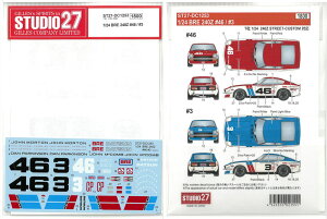 1/24 jbT tFAfB Z 240Z BRE #46 #3 T1/24Ή X^WI27 ]ʎfJ[ ST27-DC1253