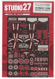 1/24 ルノー 5 ターボ グレードアップパーツ (T社1/24対応）スタジオ27 FP24256