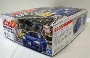 1/24 星野好造 BNR34 スカイラインGT-R アオシマ プラモデル 頭文字D イニシャルD No.9