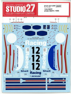 1/24 |VF 962C Rothmans #1/2 WSPC 1986 X^WI27 ]ʎfJ[ ST27-DC1259