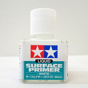 サーフェイサー ホワイト 40mlビン入り タミヤ 造形・下地処理 Item No:87096