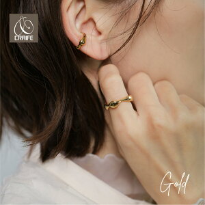 【P10倍+最大30%OFFクーポン】 ブラスジュエリー リング 指輪 金属アレルギー対応 18Kコーティング レディース 12号相当 大人 上品 エレガント シンプル レディース ゴールド 送料無料 プチプラ