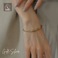 【全品P10倍｜最大30%OFFクーポン】 バングル サージカルステンレス 316L 金属アレルギー対応 18K コーテ…