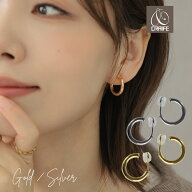 【最大30%OFFクーポン配布中】 痛くない イヤリング フープ 金属アレルギー対応 18K ニッケルフリー レデ…