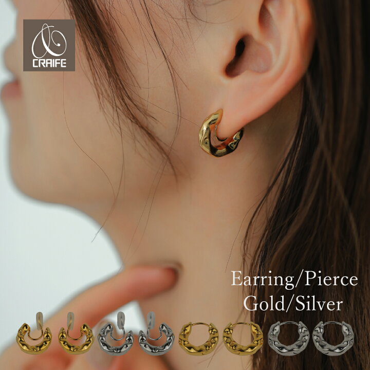 楽天市場】痛くない イヤリング / ピアス 金属アレルギー対応 18K 