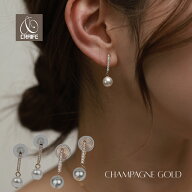 【最大30%OFFクーポン配布中】 痛くない イヤリング ピアス フープピアス 金属アレルギー対応 18Kコーテ…