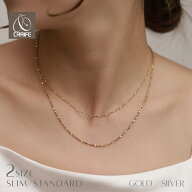 【最大30%OFFクーポン】 ネックレス チェーン サージカルステンレス 316L 金属アレルギー対応 18K コーテ…