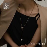 【5月15日21時スタート 5時間限定50%OFFセール】 ネックレス ラリエット サージカルステンレス 316L 金属…